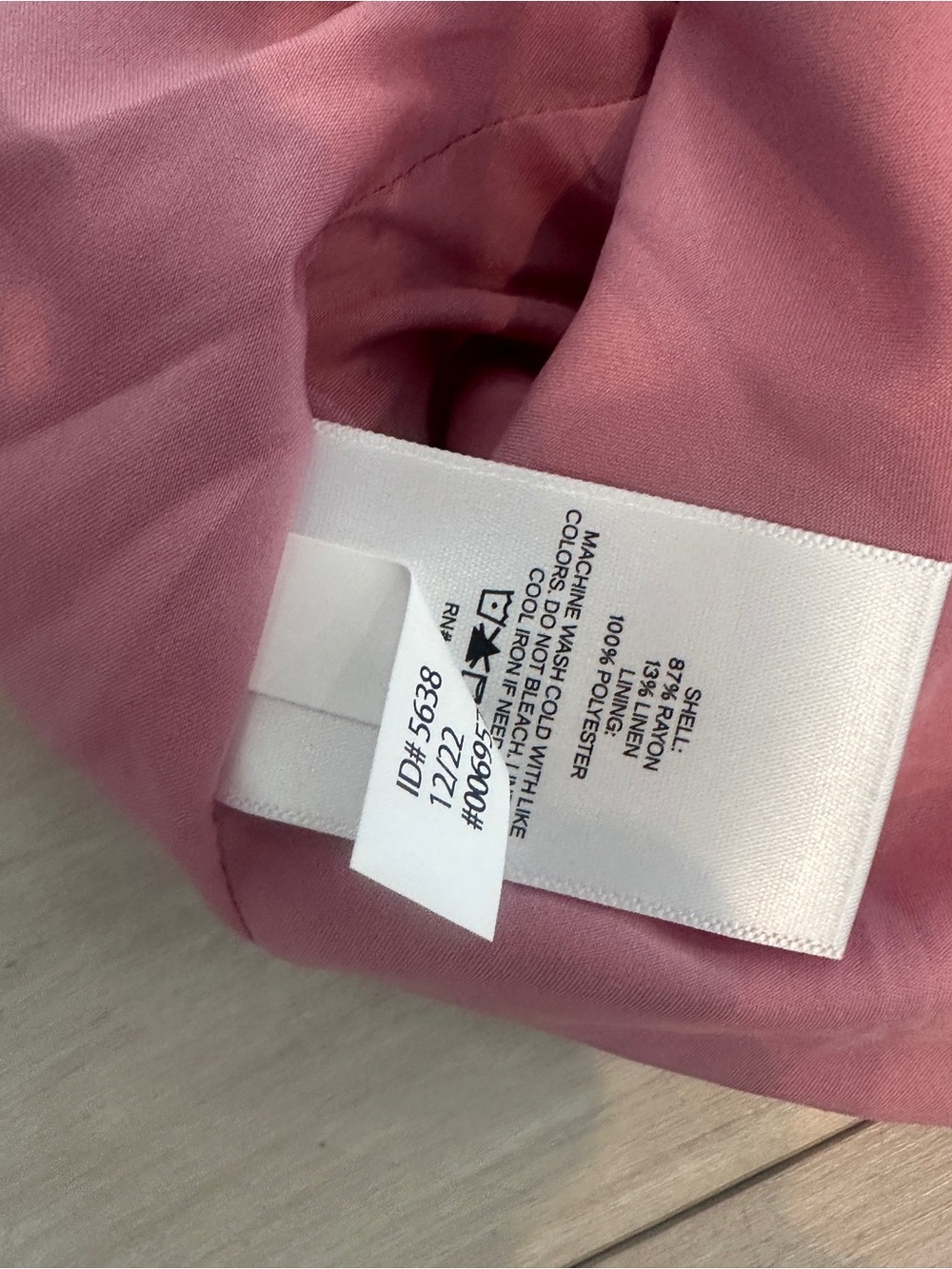 Express Vest Extra Large Pink Halter Button Front Tailored Top - Picture 5 of 5